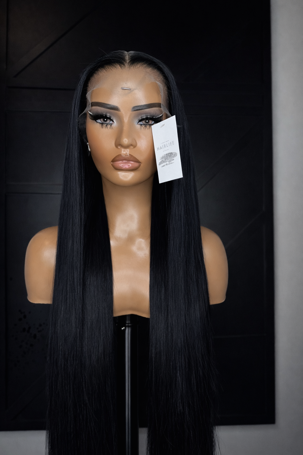 Noir Silk Straight HD Unit- Black Collection