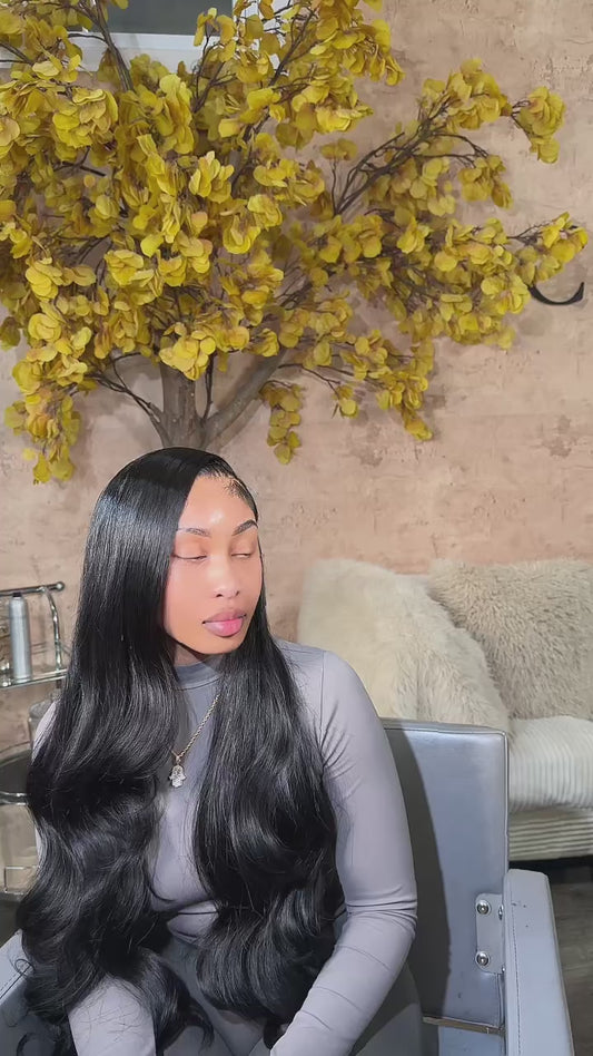 Raw Natural Wavy Vietnamese Hair — Single-Donor, Natural Dark Tone